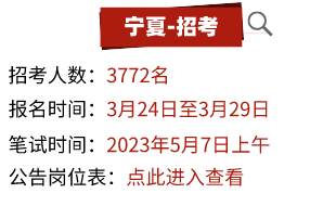 最新招考：宁夏